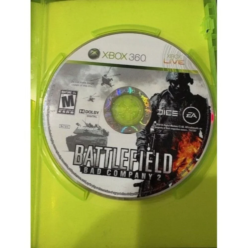 Battlefield Bad Company 2 Xbox 360 Limited Edition With‎ Case & Manual